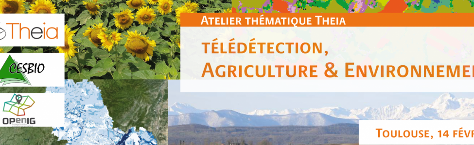 Atelier Télédétection, Agriculture et environnement